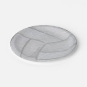 Volleyball Papieren Bordje (Gekanteld)