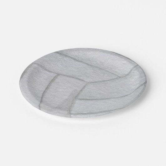 Volleyball Papieren Bordje (Gekanteld)