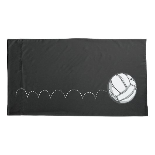 Volleyball Pillow Hoesje Kussensloop (Achterkant)
