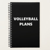 Volleyball Planner Sportthema Volleybalplannen (Voorkant)