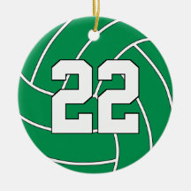 Volleyball Player Custom Jersey Nummer kerstmis