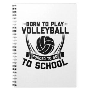 Volleyball Player-Gezegden   Team Coach Sport Gift Notitieboek