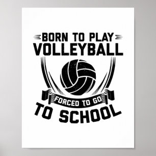 Volleyball Player-Gezegden   Team Coach Sport Gift Poster
