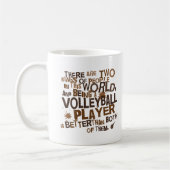 Volleyball Player Gift Koffiemok (Links)