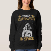 Volleyball Player In Space Trui (Voorkant)