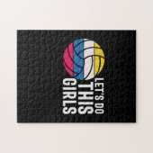 Volleyball Player | Let Do This Girls Legpuzzel (Horizontaal)