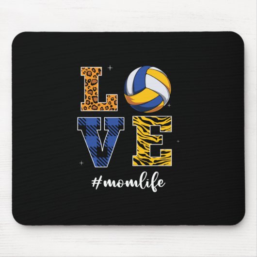 Volleyball Player | Love Volleyball Muismat (Voorkant)