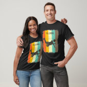 Volleyball Player Retro 70s  T-shirt (Unisex)