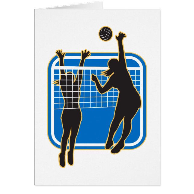 Volleyball Player-verrijkingsring binnenshuis (Voorkant)