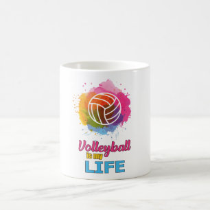 Volleyball Player Volleyball Beach Team Gift Idee Koffiemok