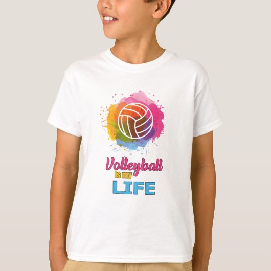 Volleyball Player Volleyball Beach Team Gift Idee T-shirt (Voorkant)