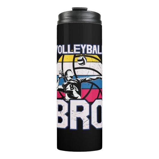 Volleyball Player | Volleyball Bro Thermosbeker (Voorkant)