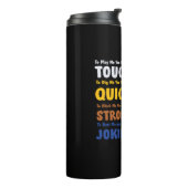 Volleyball Player | You Must Be Strong Thermosbeker (Gedraaid links)