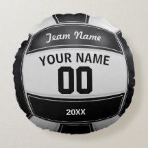 Volleyball Player's Name Year Team Black and White