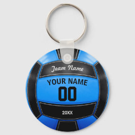 Volleyball Player's Name Year Team Black Blue Sleutelhanger