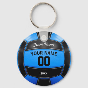 Volleyball Player's Name Year Team Black Blue Sleutelhanger
