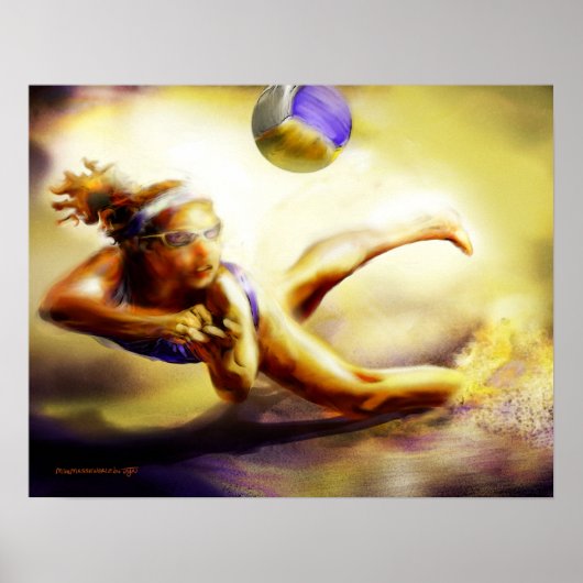 VolleyBall Poster (Voorkant)