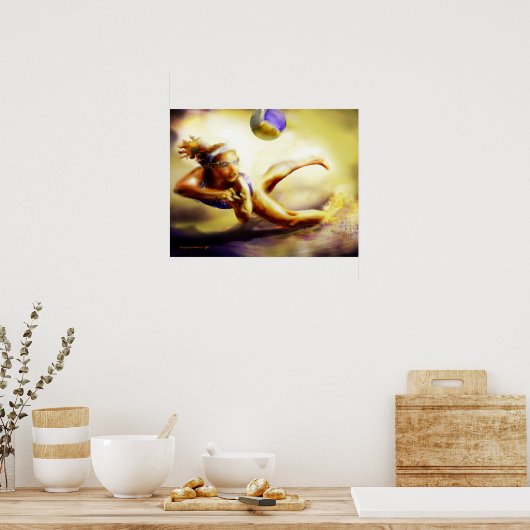 VolleyBall Poster (Keuken)