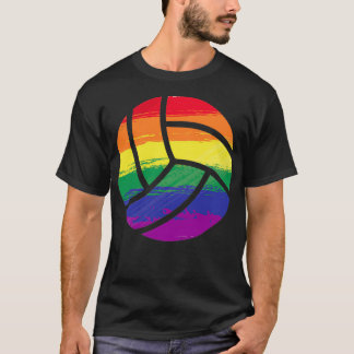 Volleyball Pride vlag 2 T-shirt