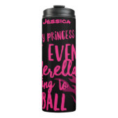 Volleyball Princess Thermal Tumbler Thermosbeker (Voorkant)
