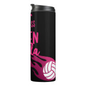 Volleyball Princess Thermal Tumbler Thermosbeker (Geroteerd rechts)