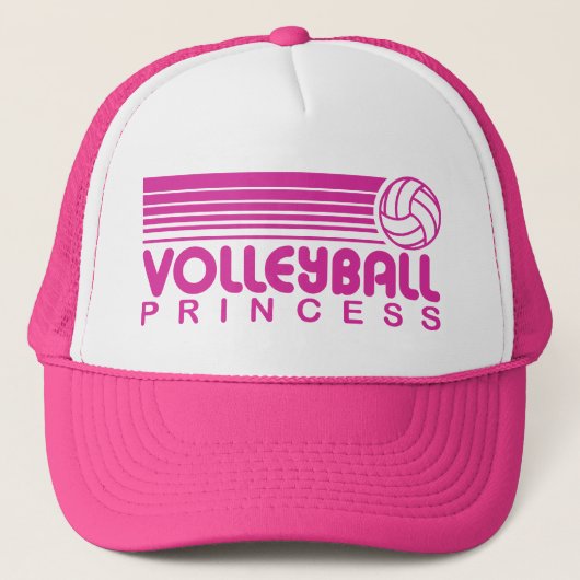 Volleyball Princess Trucker Pet (Voorkant)