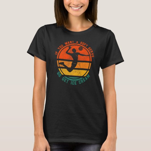 Volleyball Quote Gezegde T-shirt (Voorkant)