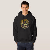 Volleyball Retro Hoodie (Voorkant volledig)