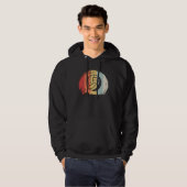 Volleyball Retro Hoodie (Voorkant volledig)