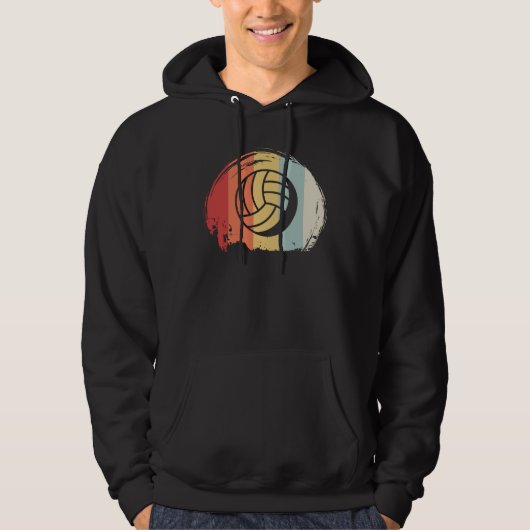 Volleyball Retro Hoodie (Voorkant)