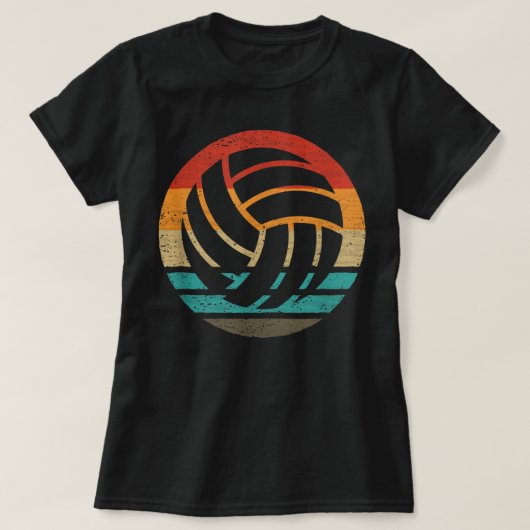 Volleyball Retro Style  685 T-shirt (Design voorkant)