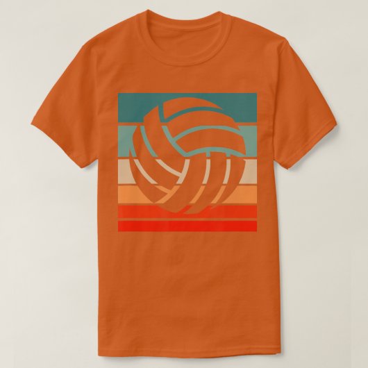 Volleyball Retro Style  T-shirt (Design voorkant)