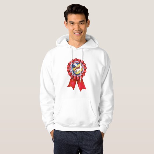 Volleyball Ribbons 2de Hoodie (Voorkant volledig)