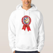 Volleyball Ribbons 2de Hoodie (Voorkant)