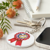 Volleyball Ribbons 2de Sleutelhanger (Voorkant Rechts)