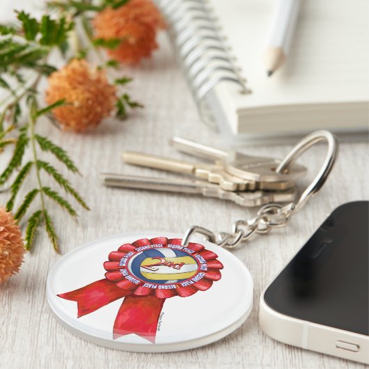 Volleyball Ribbons 2de Sleutelhanger (Voorkant Rechts)