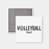 Volleyball Rocks Magneet (Voorkant / Achterkant)