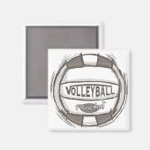 Volleyball Rocks Magneet (Voorkant / Achterkant)