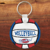 Volleyball Rocks Sleutelhanger (Voorkant)