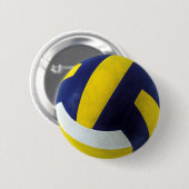 VOLLEYBALL RONDE BUTTON 5,7 CM (Voorkant /achterkant)