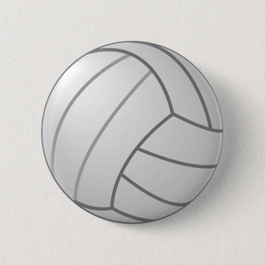 Volleyball Ronde Button 5,7 Cm (Voorkant)