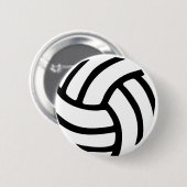 Volleyball Ronde Button 5,7 Cm (Voorkant /achterkant)
