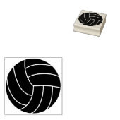 Volleyball Rubberstempel (Gestempeld)
