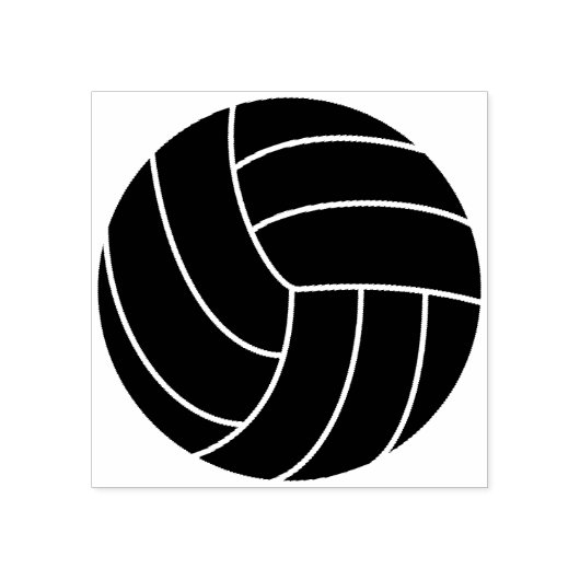 Volleyball Rubberstempel (Afrduk)