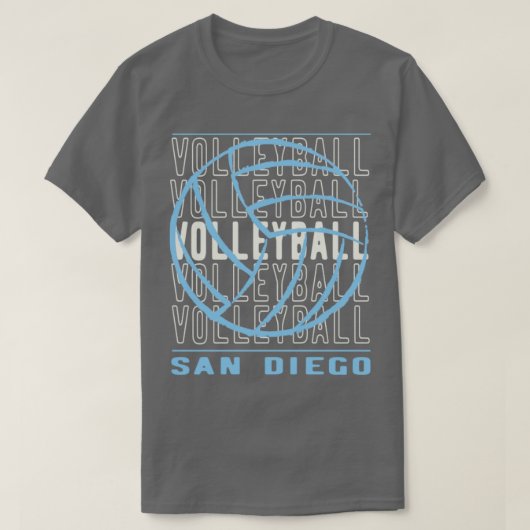 Volleyball San Diego T-shirt (Design voorkant)