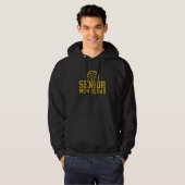 Volleyball Senior Mom Squad 3 Hoodie (Voorkant volledig)
