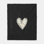 Volleyball Senior Mom Volleyball Mom Graduation A Fleece Deken (Voorkant)