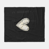 Volleyball Senior Mom Volleyball Mom Graduation A Fleece Deken (Voorkant (Horizontaal))