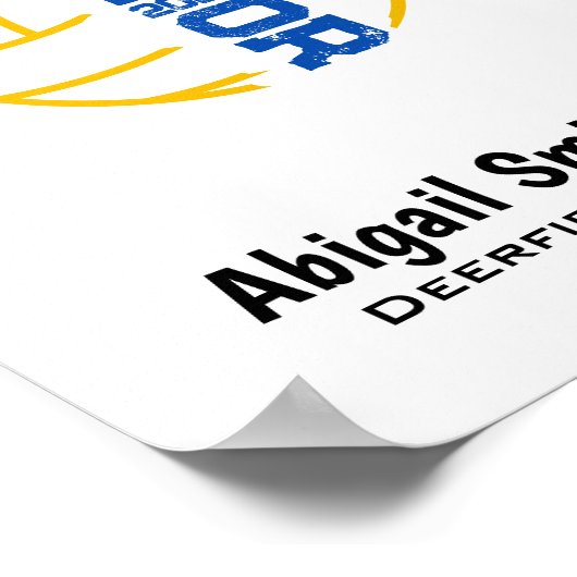 Volleyball Senior Night Poster for Signatures (Hoek)