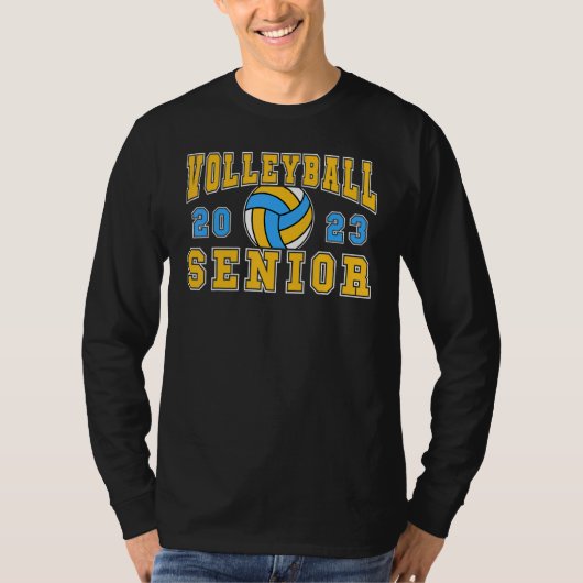 Volleyball Senior Night Volleyball Senior 2023 Gra T-shirt (Voorkant)